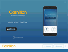 Tablet Screenshot of cashrich.com